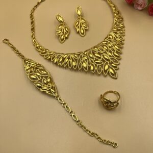 Hina Gold Plated Necklace Set