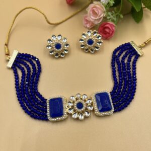 Raina Blue Neclace